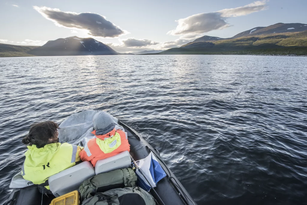 Sortie en zodiac sur le fjord